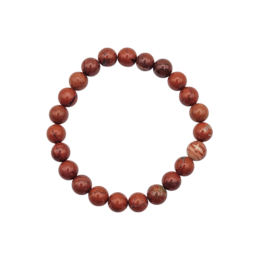 Bracelet - Jaspe Rouge