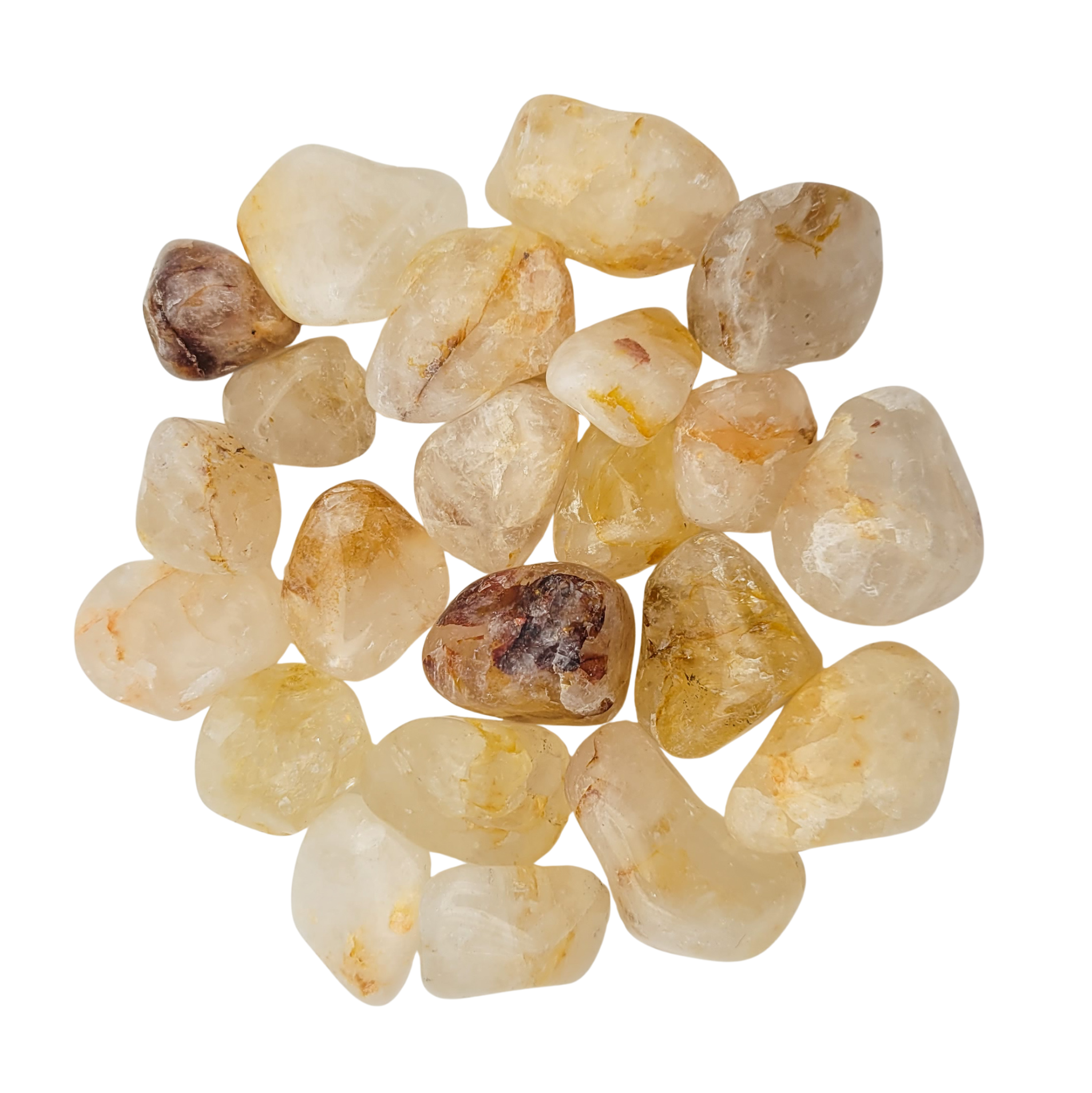 Quartz Guérisseur Doré - Pierre polie