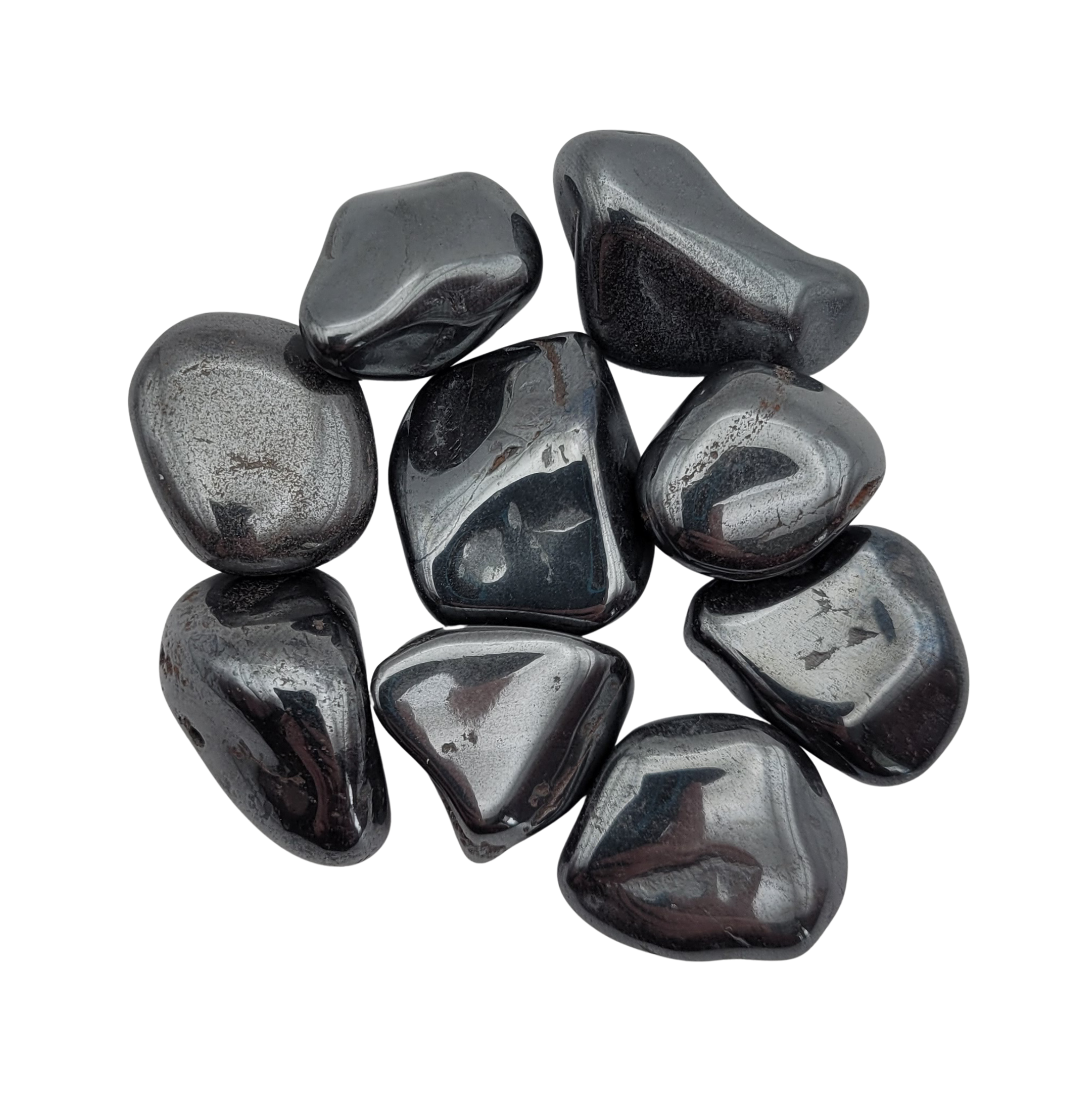 Hématite - Pierre polie