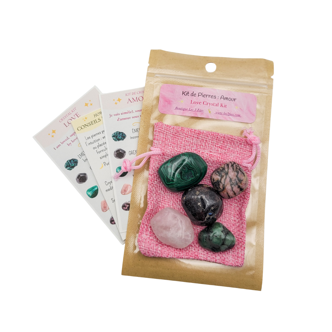 Kit de Cristaux : Amour