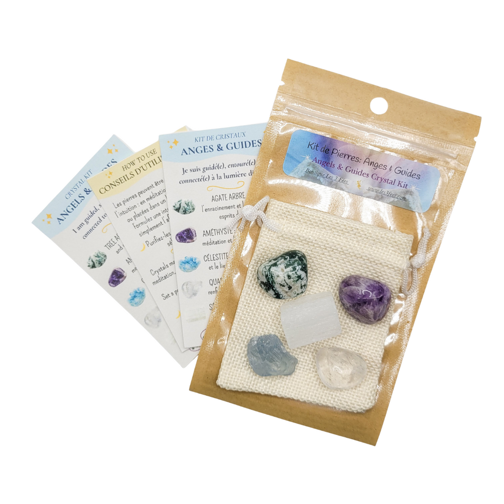 Kit de Cristaux : Anges & Guides
