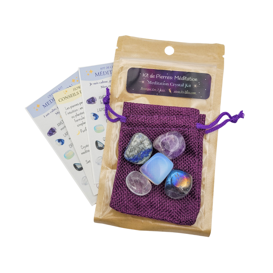 Kit de Cristaux : Méditation