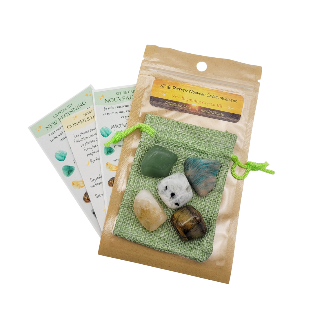 Kit de Cristaux : Nouveau Commencement