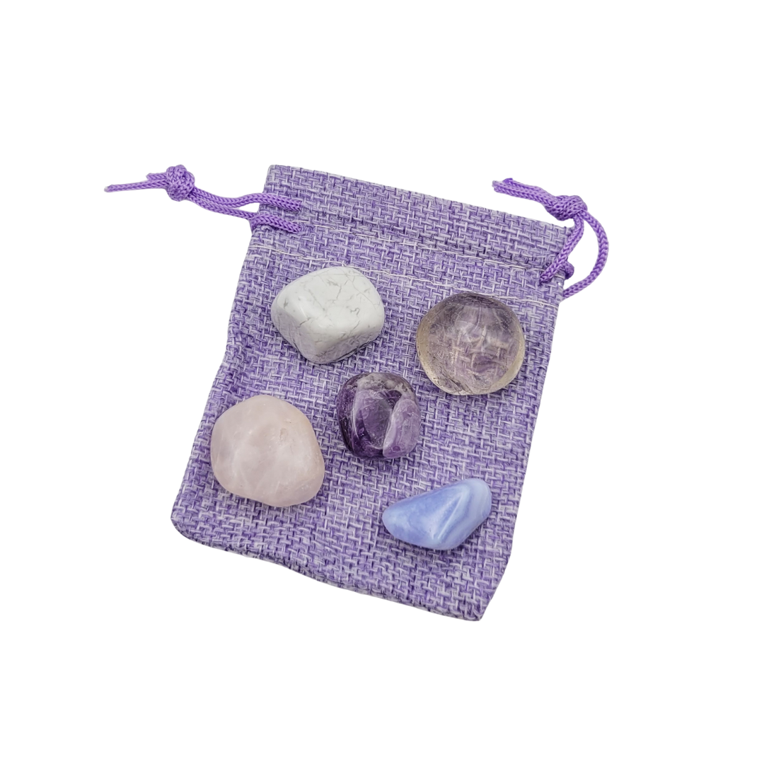 Kit de Cristaux : Stress & Anxiété