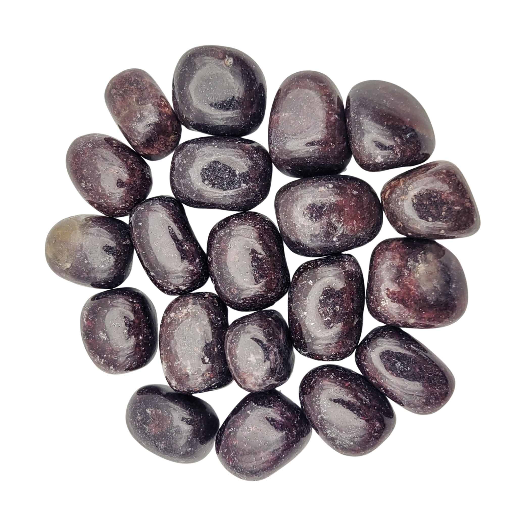 Lépidolite - Pierre polie