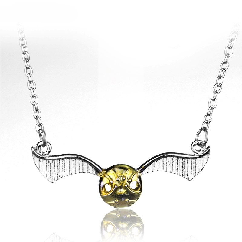 Collier ''Vif d'or'' (Golden snitch) - Harry Potter